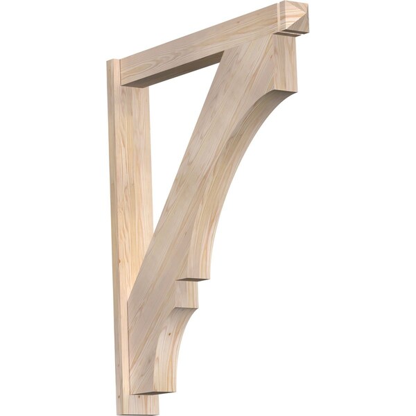 Ekena Millwork Balboa Arts & Crafts Smooth Outlooker, Douglas Fir, 5 1/2"W x 38"D x 46"H OUT06X38X46BOA03SDF - main